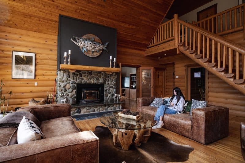Cowichan River Lodge Interior